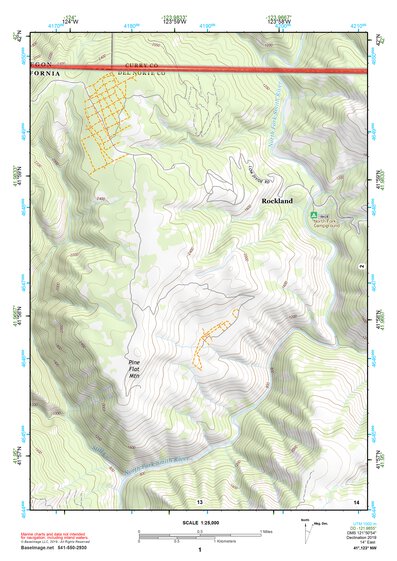41123NW Page 1 Happy Camp Topo Preview 1