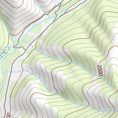 41123NW Page 3 Happy Camp Topo Preview 3