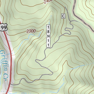 41123NW Page 7 Happy Camp Topo Preview 3
