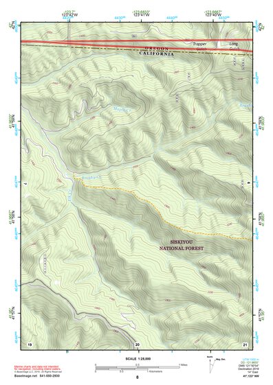 41123NW Page 8 Happy Camp Topo Preview 1