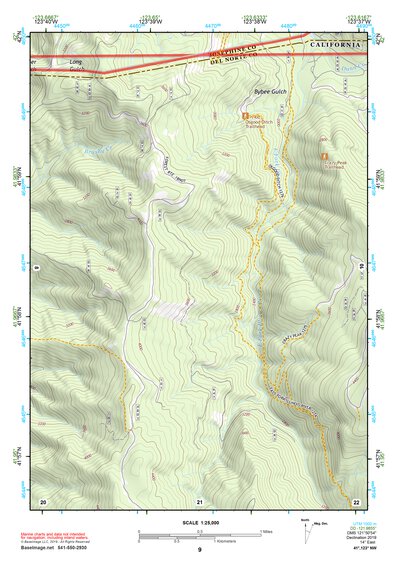 41123NW Page 9 Happy Camp Topo Preview 1