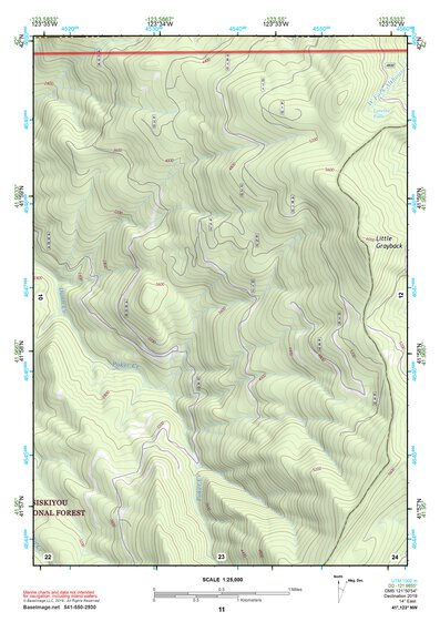 41123NW Page 11 Happy Camp Topo Preview 1