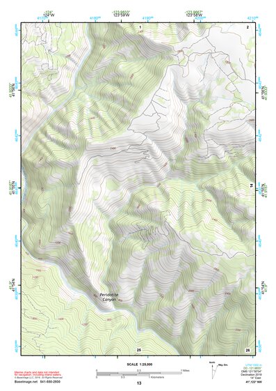 41123NW Page 13 Happy Camp Topo Preview 1