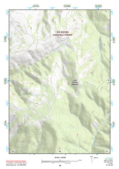 41123NW Page 14 Happy Camp Topo Preview 1