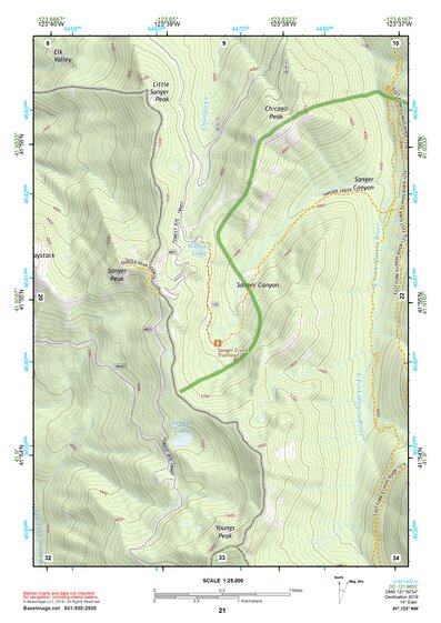 41123NW Page 21 Happy Camp Topo Preview 1