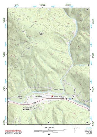 41123NW Page 25 Happy Camp Topo Preview 1