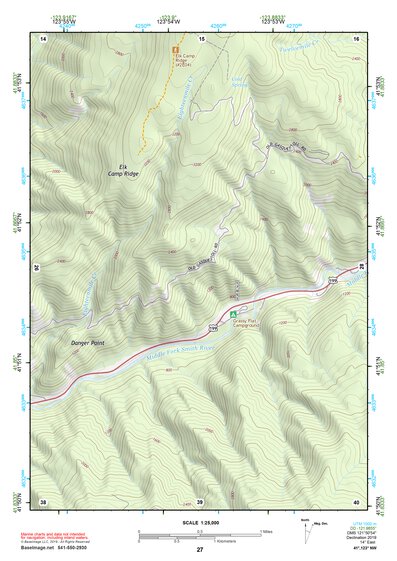 41123NW Page 27 Happy Camp Topo Preview 1