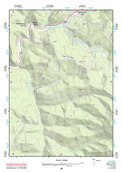 41123NW Page 29 Happy Camp Topo Preview 1