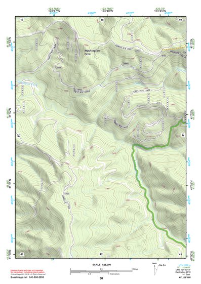 41123NW Page 30 Happy Camp Topo Preview 1