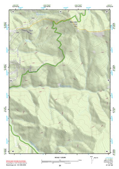 41123NW Page 31 Happy Camp Topo Preview 1