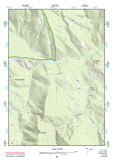 41123NW Page 36 Happy Camp Topo Preview 1
