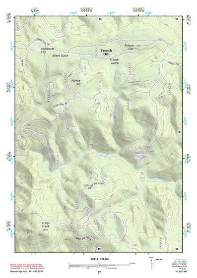41123NW Page 37 Happy Camp Topo Preview 1