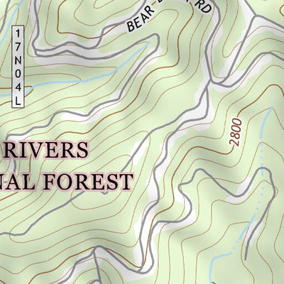 41123NW Page 41 Happy Camp Topo Preview 3