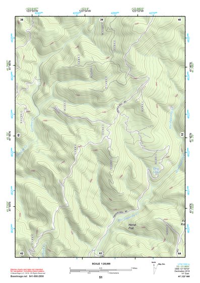 41123NW Page 51 Happy Camp Topo Preview 1
