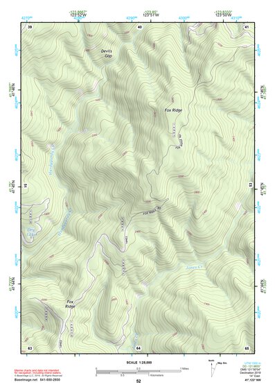 41123NW Page 52 Happy Camp Topo Preview 1