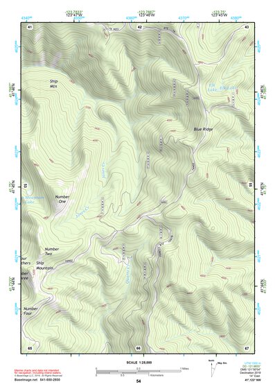 41123NW Page 54 Happy Camp Topo Preview 1