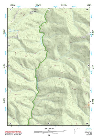 41123NW Page 55 Happy Camp Topo Preview 1