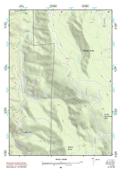 41123NW Page 61 Happy Camp Topo Preview 1