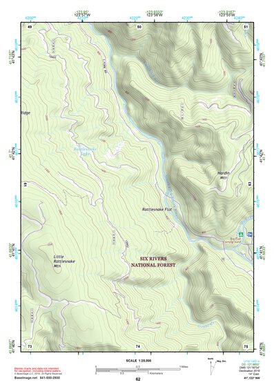 41123NW Page 62 Happy Camp Topo Preview 1