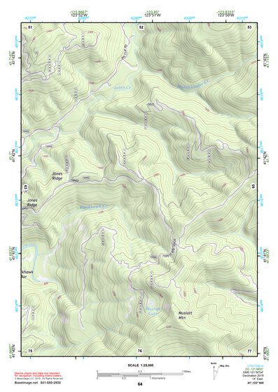 41123NW Page 64 Happy Camp Topo Preview 1