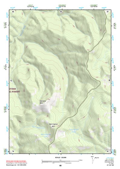 41123NW Page 68 Happy Camp Topo Preview 1