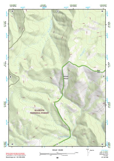 41123NW Page 69 Happy Camp Topo Preview 1