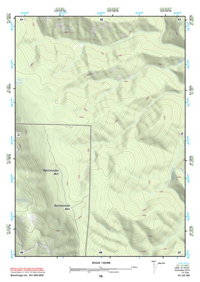 41123NW Page 74 Happy Camp Topo Preview 1