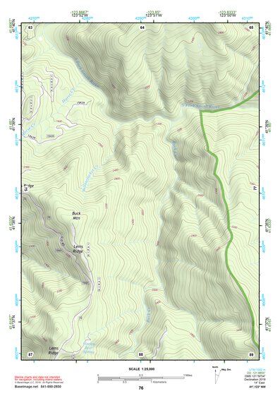 41123NW Page 76 Happy Camp Topo Preview 1