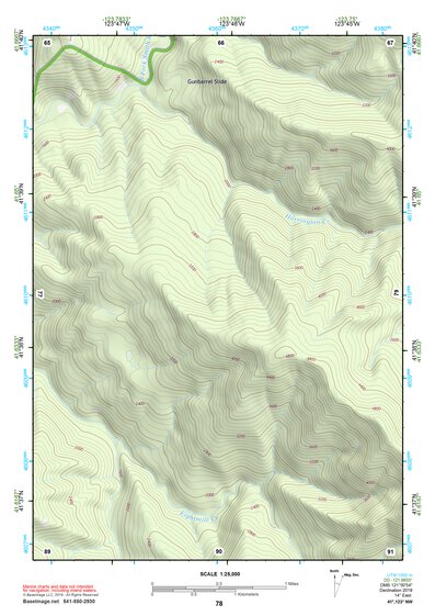 41123NW Page 78 Happy Camp Topo Preview 1