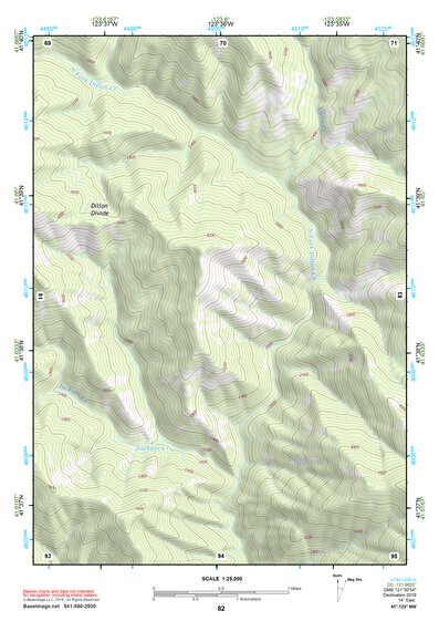 41123NW Page 82 Happy Camp Topo Preview 1