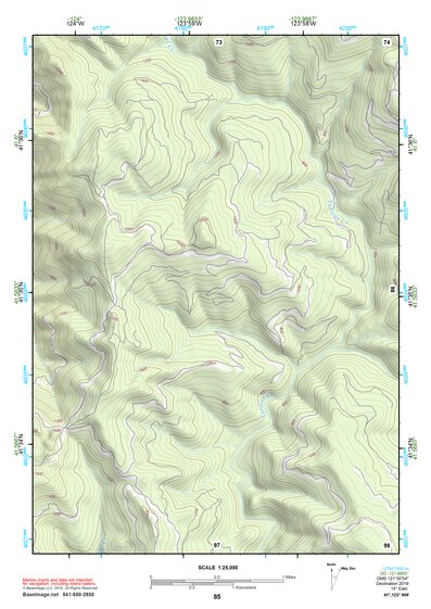 41123NW Page 85 Happy Camp Topo Preview 1