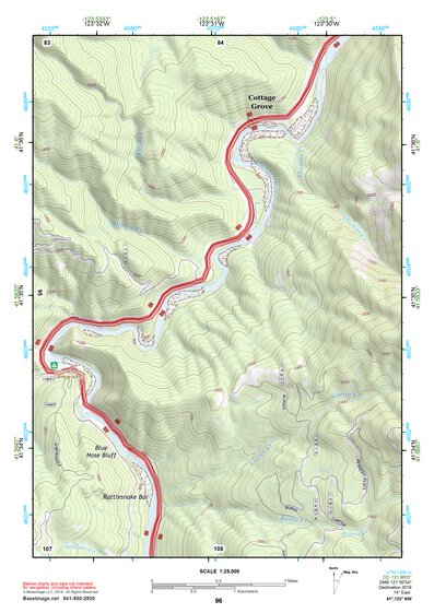 41123NW Page 96 Happy Camp Topo Preview 1