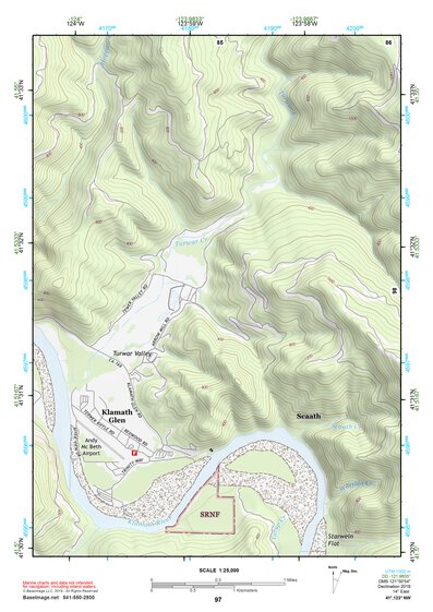41123NW Page 97 Happy Camp Topo Preview 1