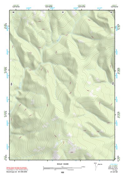 41123NW Page 103 Happy Camp Topo Preview 1