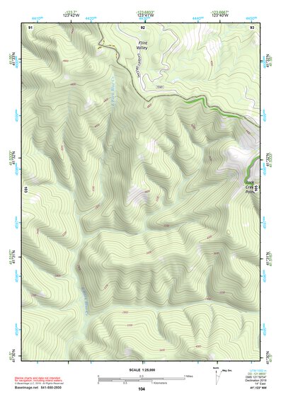 41123NW Page 104 Happy Camp Topo Preview 1