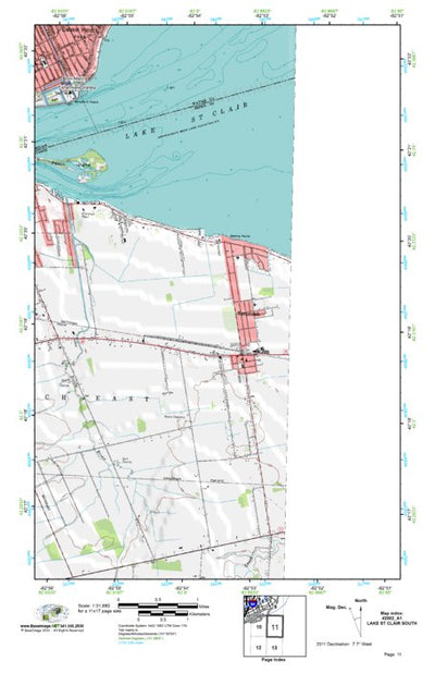 (42082a1) Page 011 Lake St Clair South Preview 1