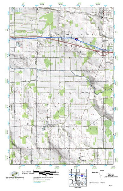 (42082e1) Page 001 Lake St Clair North Preview 1