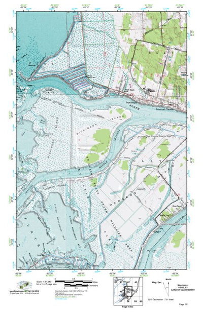 (42082e1) Page 050 Lake St Clair North Preview 1