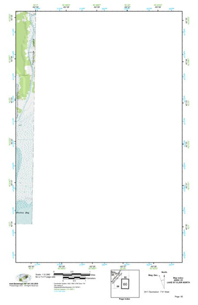 (42082e1) Page 060 Lake St Clair North Preview 1