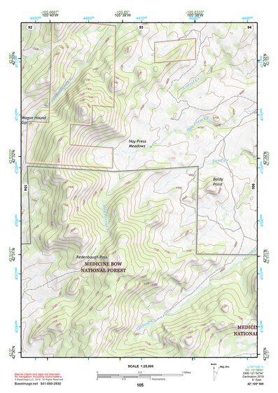 42105NW Page 105 Douglas Topo Preview 1