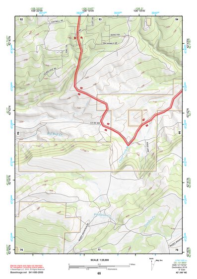 42106NE Page 65 Casper Topo Preview 1