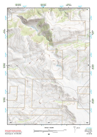 42106NE Page 89 Casper Topo Preview 1