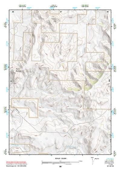 42106NE Page 99 Casper Topo Preview 1