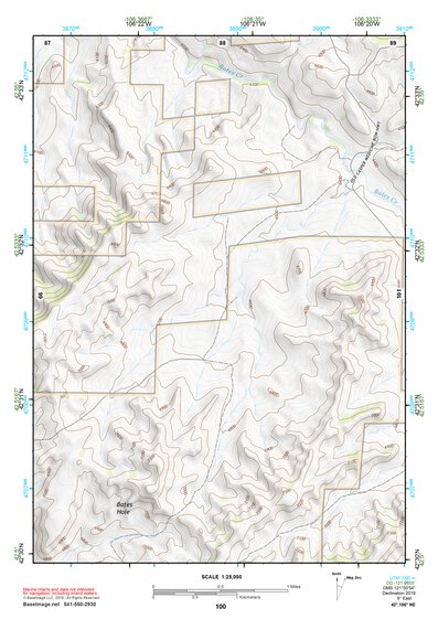 42106NE Page 100 Casper Topo Preview 1