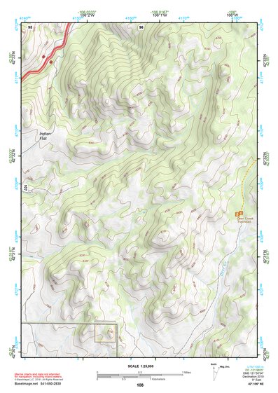 42106NE Page 108 Casper Topo Preview 1