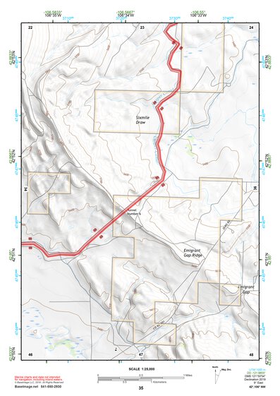 42106NW Page 35 Casper Topo Preview 1