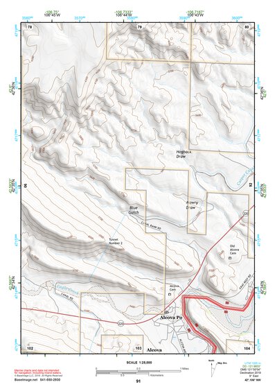 42106NW Page 91 Casper Topo Preview 1