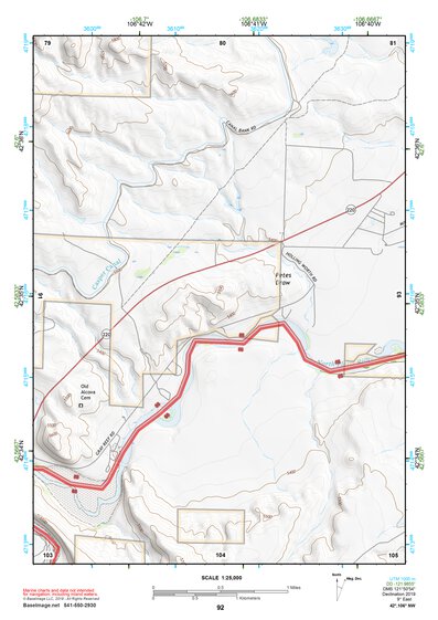 42106NW Page 92 Casper Topo Preview 1