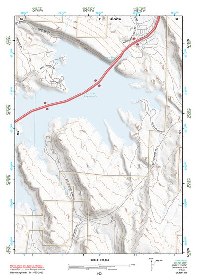 42106NW Page 103 Casper Topo Preview 1