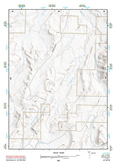42106NW Page 107 Casper Topo Preview 1